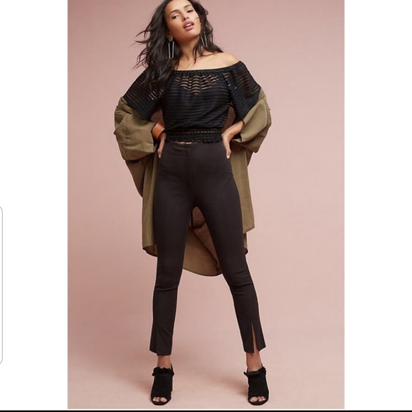 Anthropologie The Essential High Rise Skinny Pants - Picture 4 of 5